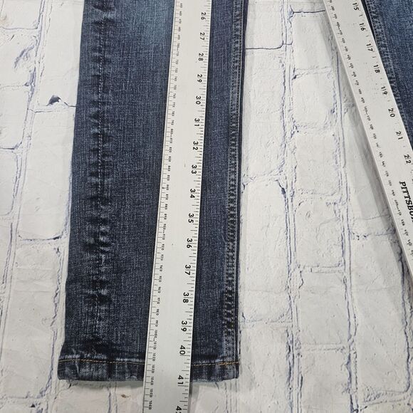 The Stronghold MENS SZ 30X32 Selvedge Jeans Denim Relaxed Tapered Button Fly Fit - Picture 4 of 16